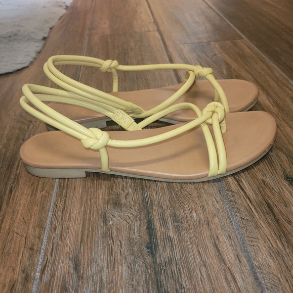 Target Women's Yellow Sandals - Picture 4 of 6